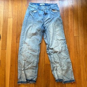 DL 1961 high rise Hepburn high rise jeans